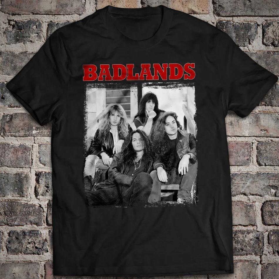 Badlands Classic Band Rock Music T-Shirt Cotton For Men Women UU463