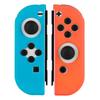 Answer Silicone Protect Plus für Switch-Stick mit organischem EL-Modell und normalem (Blau Rot) Joy-Con [Verbesserter Griff/Glattes Gefühl/Mit