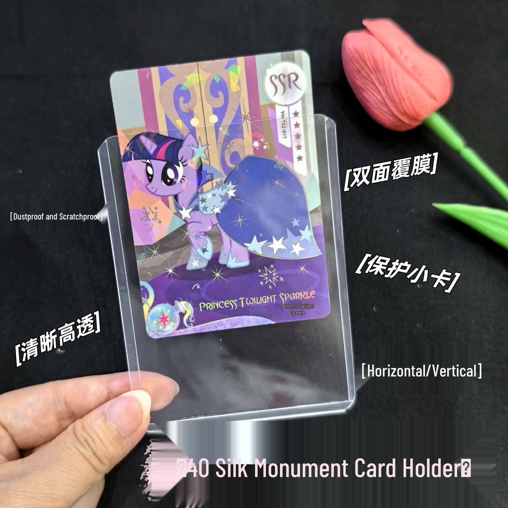 

Genshin Impact Hero Showdown 3 Толстый Большой Протектор для Карт 65x90мм - Дизайн My Little Pony