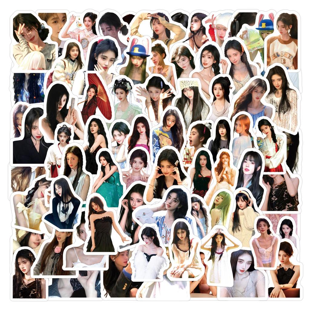 100 Ju Jingyi Celebrity Stickers for Journals, DIY Decor, Phones & Laptops