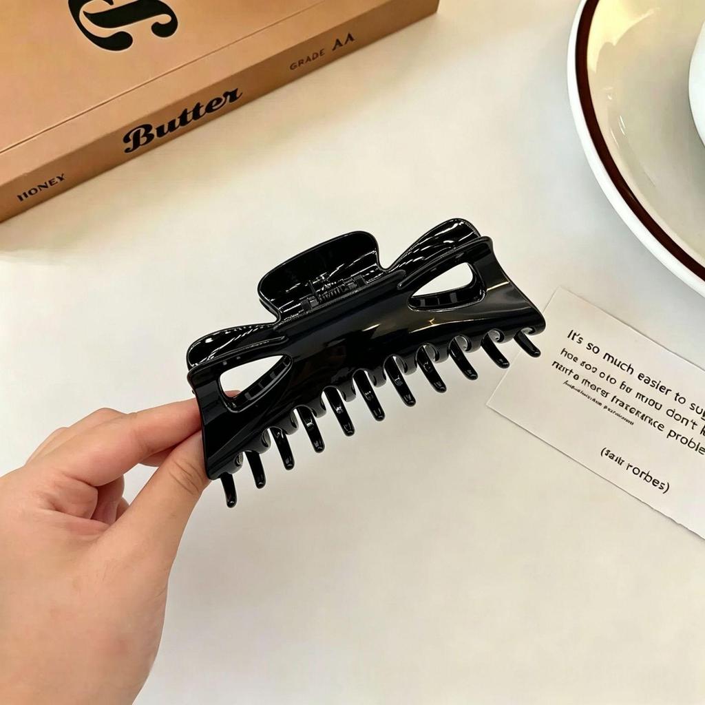 Luxury 14cm Extra Large Shark Clip for Thick Hair - Spring/Summer Updo Hair Accessory for Women