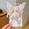 2pcs/set Extra Large Butterfly Hairpin Flower Shake Tassels Floral Hair Clips Silk Hanfu Headdress Hair Accessories
