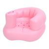 Baby oppblåsbart sete Lekksikkert sammenleggbart innebygd gasspumpe PVC spedbarnsstøtte oppblåsbar stol