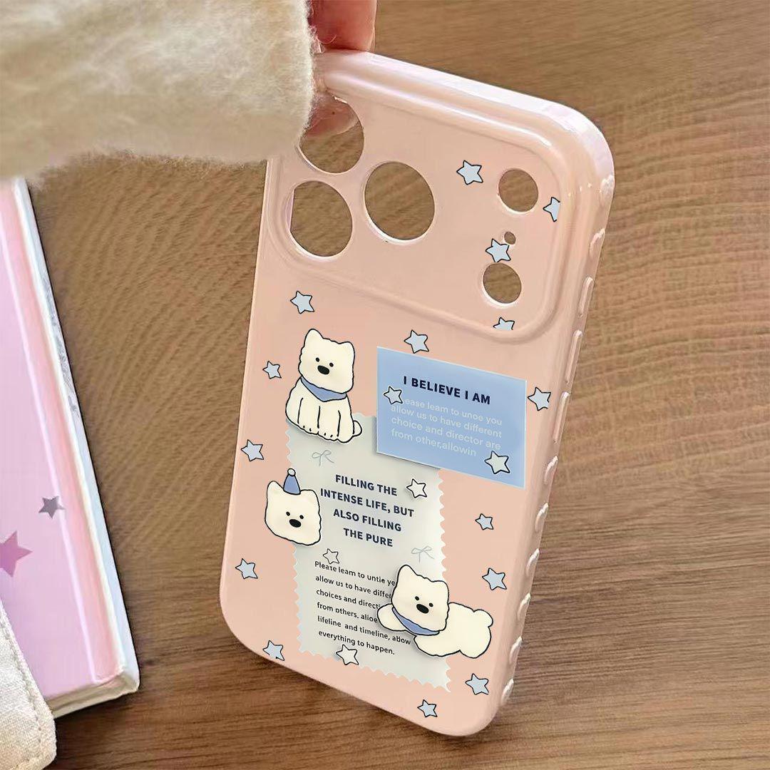 

Abstract Heart Window Soft Case for Apple 17 Promax - Full Coverage for 16, 15, 14, 13P Apple 16 Plus