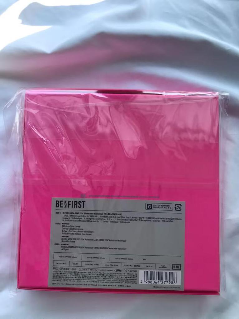 [USED] BE FIRST LIVE in DOME 2024 Limited Edition Blu-ray