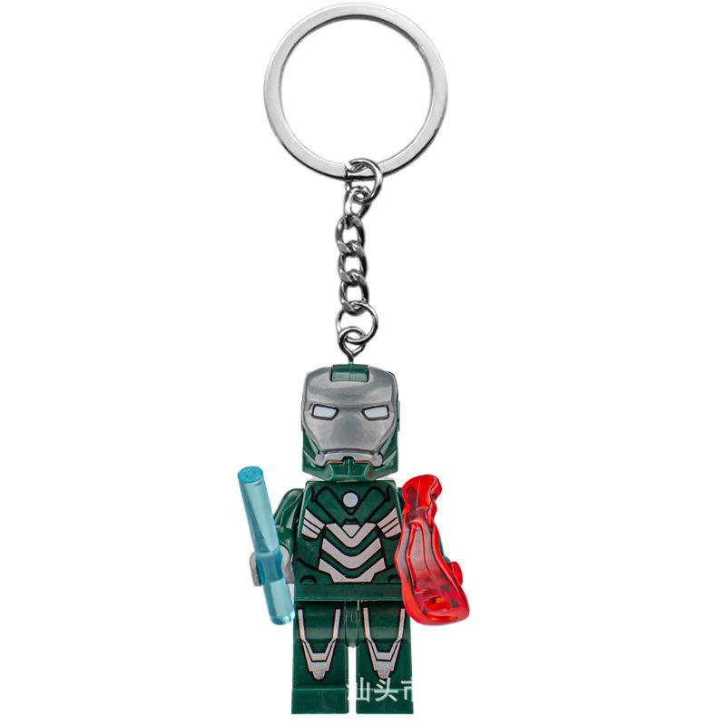 Doll Building Block Keychain Toy Keychain Pendant