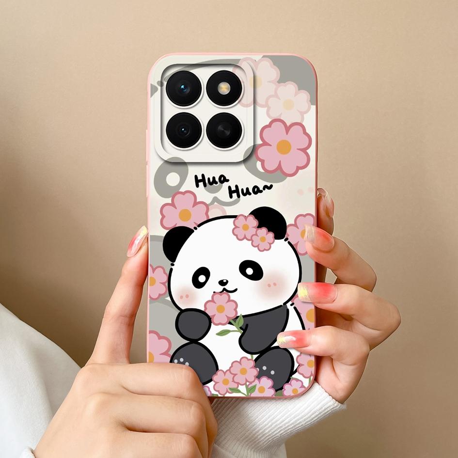 Hülle Für Huawei Honor X8c 7S 10i 20 20e 30 30S 50 50SE 60SE 70 Lite Pro Plus Hübsche Bunte Blume Flüssig Silikon Anti Rutsch Gehäuse Für Huawei Hülle