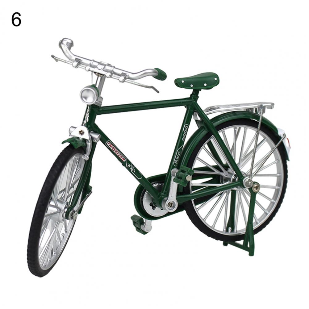 

Metal Bicycle Art Anti-corrosion Bicycle Art Model Alloy Eye-catching Helpful Fine Workmanship Metal Bicycle Art
