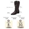 Fashion Versatile Casual Western Cowboy Boots Spring and Summer New Design Sense Pointed Leather Boots Thick Heel Women's Knight Boots