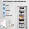 Durable 5-Layer Over Door Hanging Storage Bag Large Capacity Non-Woven Hanging Storage Box Wall Organizer for Bathroom Bedroom