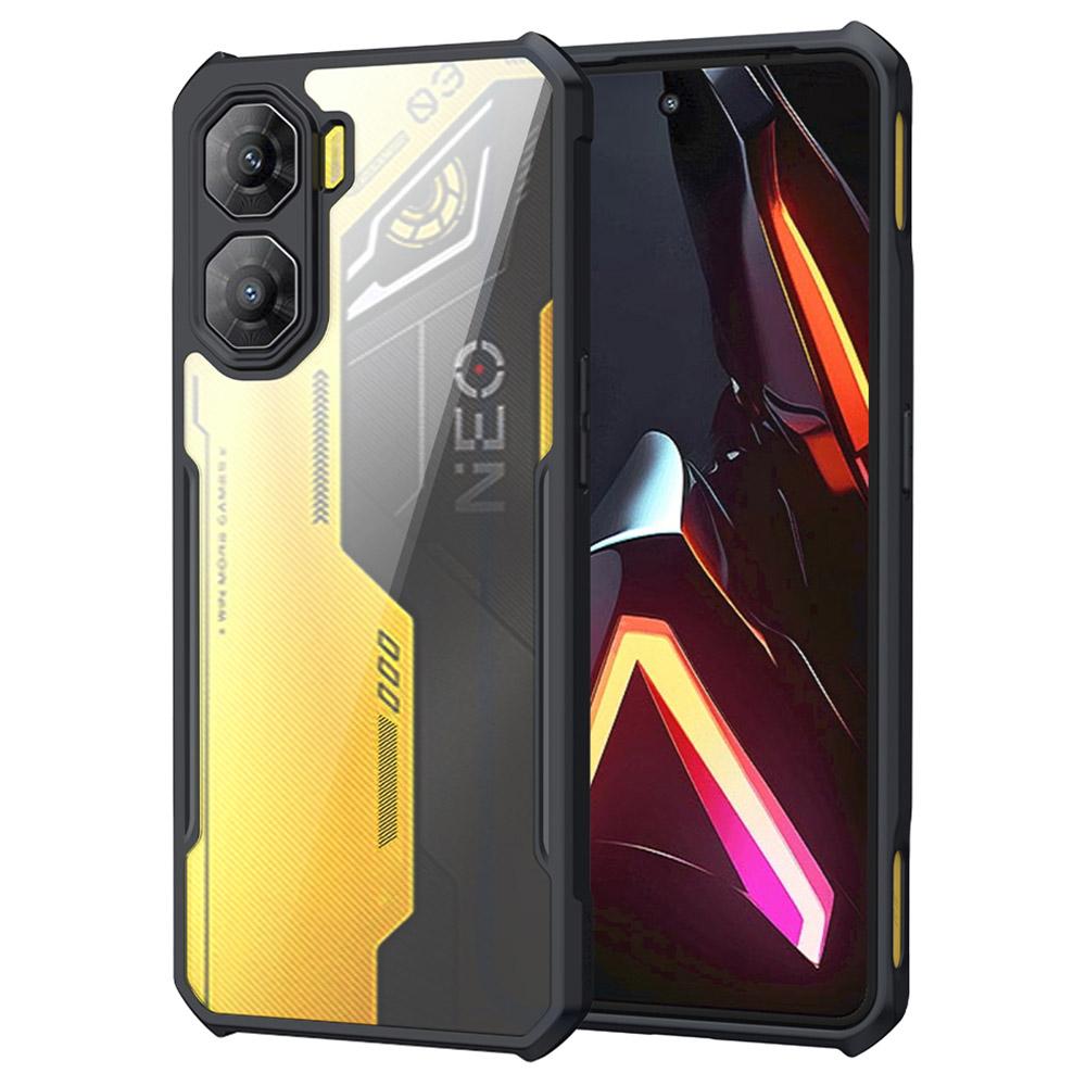 XUNDD Pro ZTE nubia Neo 3 5G Pouzdro Nárazuvzdorné TPU+Akryl Průhledné Zadní Kryt na Telefon