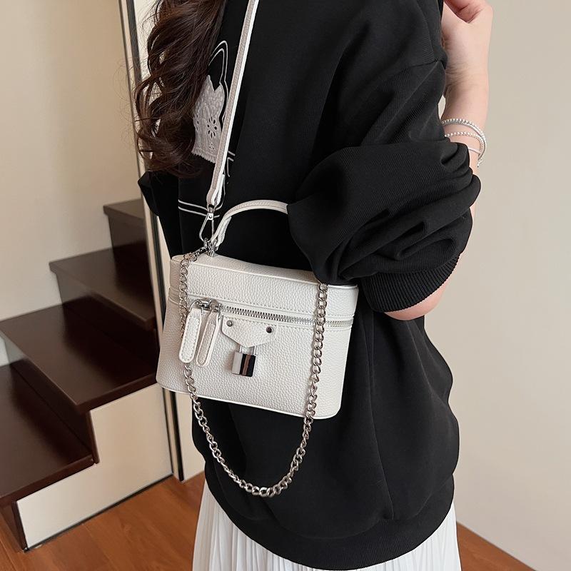 Premium Handbag Bag Women's New Fashion Versatile Box Small Square Bag Trend Chain Messenger Bag