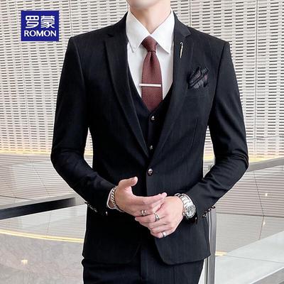 Men's Slim-Fit Business Formal Suit