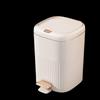 Light Luxury Household Trash Can with Lid