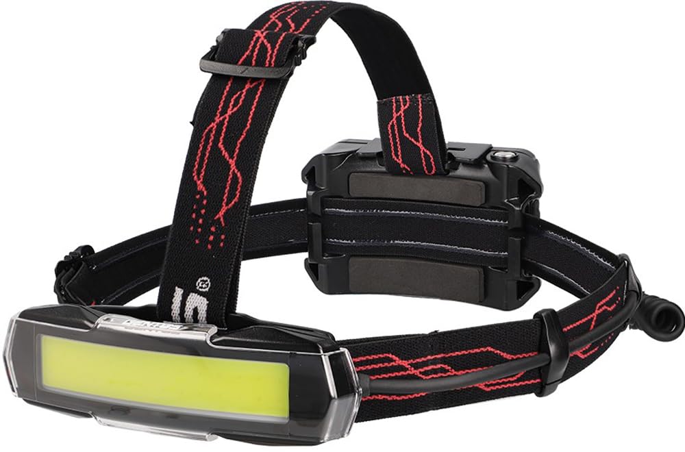 

GENTOS LED Headlight USB Rechargeable 700 Lumens 12 Hours of Practical Lighting Rear Recognition Uses Dedicated Rechargeable Battery or 4 AA Batteries чорний