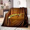 Indiana Jones and The Dial of Destiny Flannel Blanket Bedding Bedspread Sofa Warm Blanket Home Decor Children Adult Fans Gift