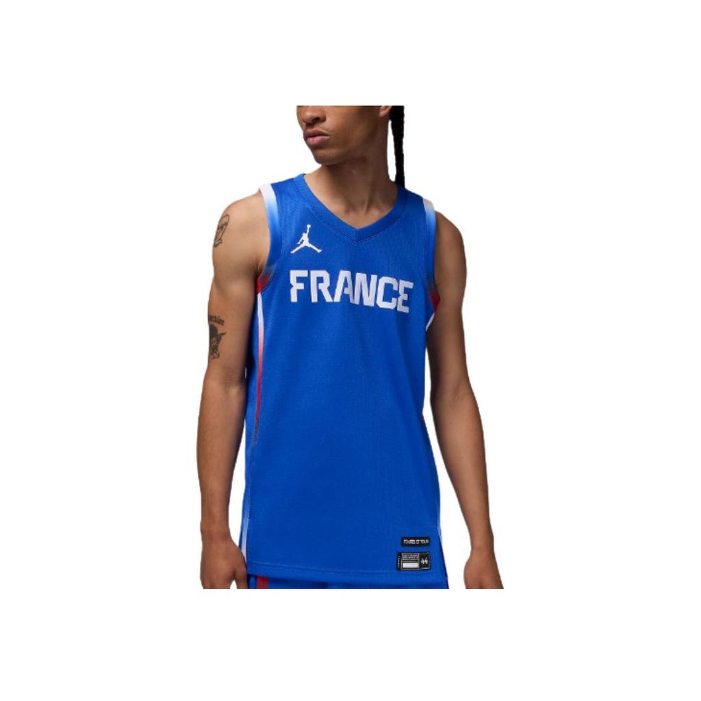 New Jordan Basketball Jerseys Men's Blue FQ0375-405