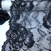 (2 Colors) 23cm wide Stretch Lace, wide Spandex Lace for Lingerie, Bra, Underwear, Sewing & Crafting