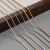 1 Box Metal Chain Nail Art Charms Multi-Shape Golden Silvery Rose Gold Black Nails Chain Diy Nail Supplies Manicure Accessories