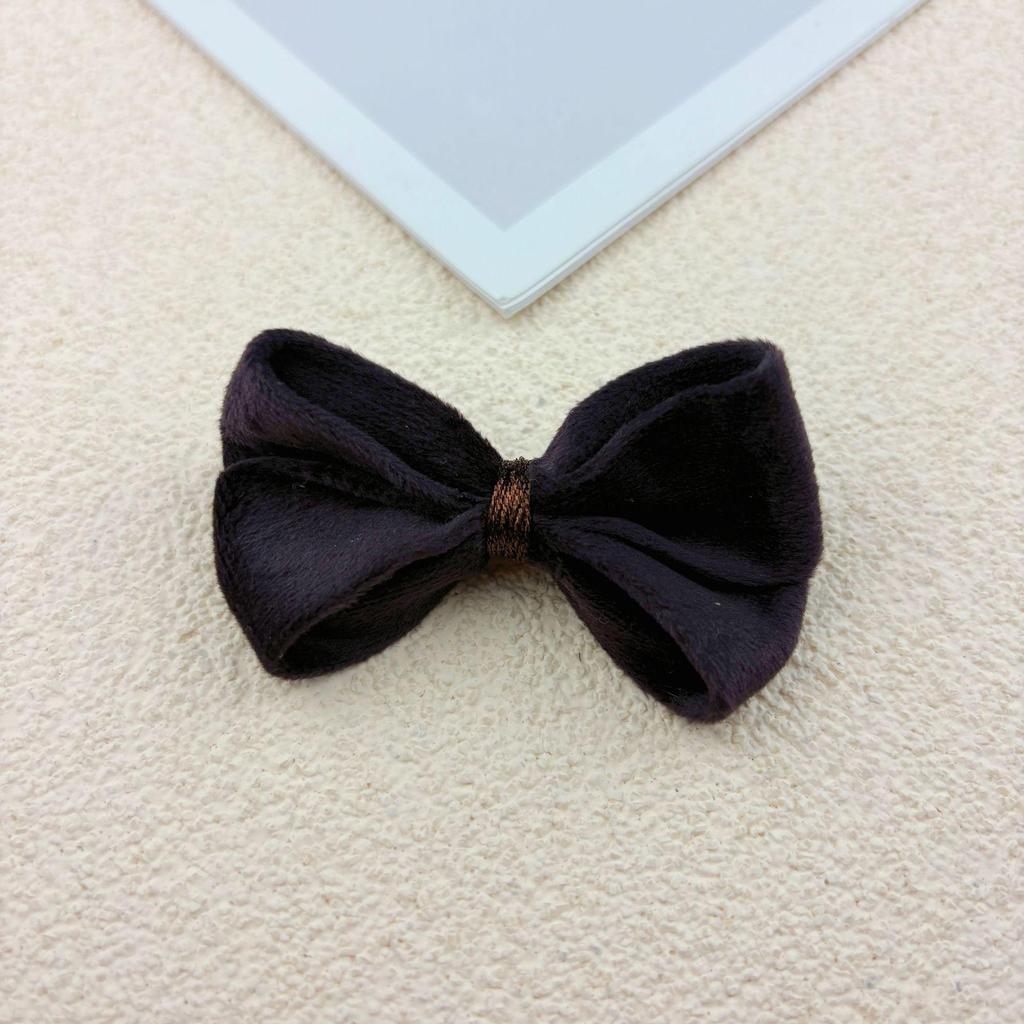 Velvet Bow Wrap Hair Clip: Handmade Claw Clip & Accessories