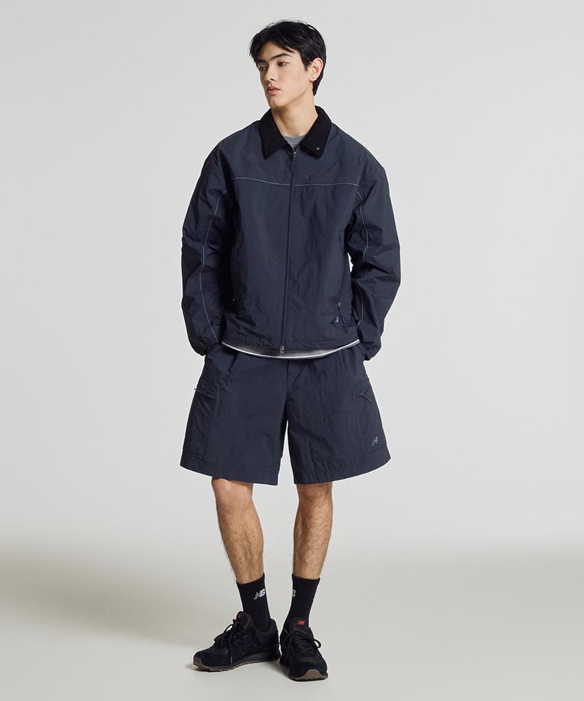 New Balance Nbnag21413 / Uni Nano Light Shirt Jacket (Navy)