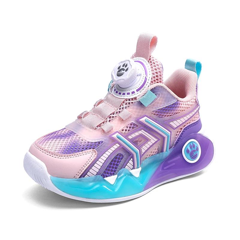 Fashion Children Shoes Boys Sneaker Thick Sole New Designer Kids School Tennis Casual Sneaker Boy Sports Shoes