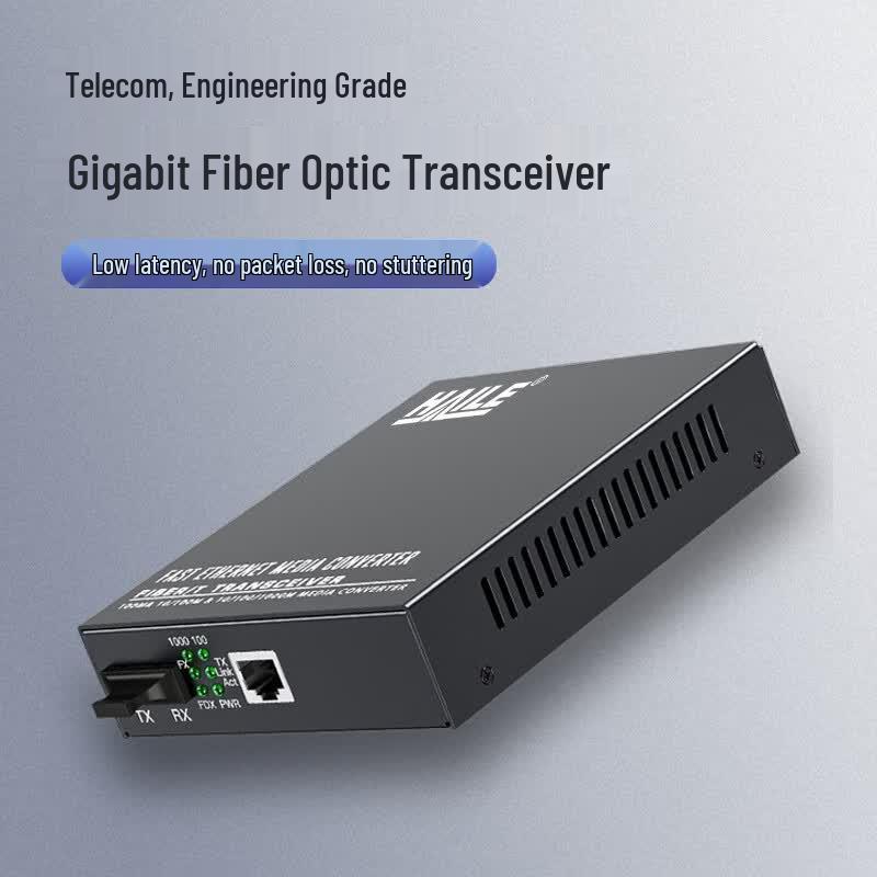 HAILE Gigabit Single-Mode Dual-Fiber Optic Transceiver