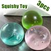 4Cm/1.57In Multi-Color Maltose Squishy Toy Cute Mochi Stress Relief Fidget Toy Soft Simulation Transparent Ball Fast Rebound