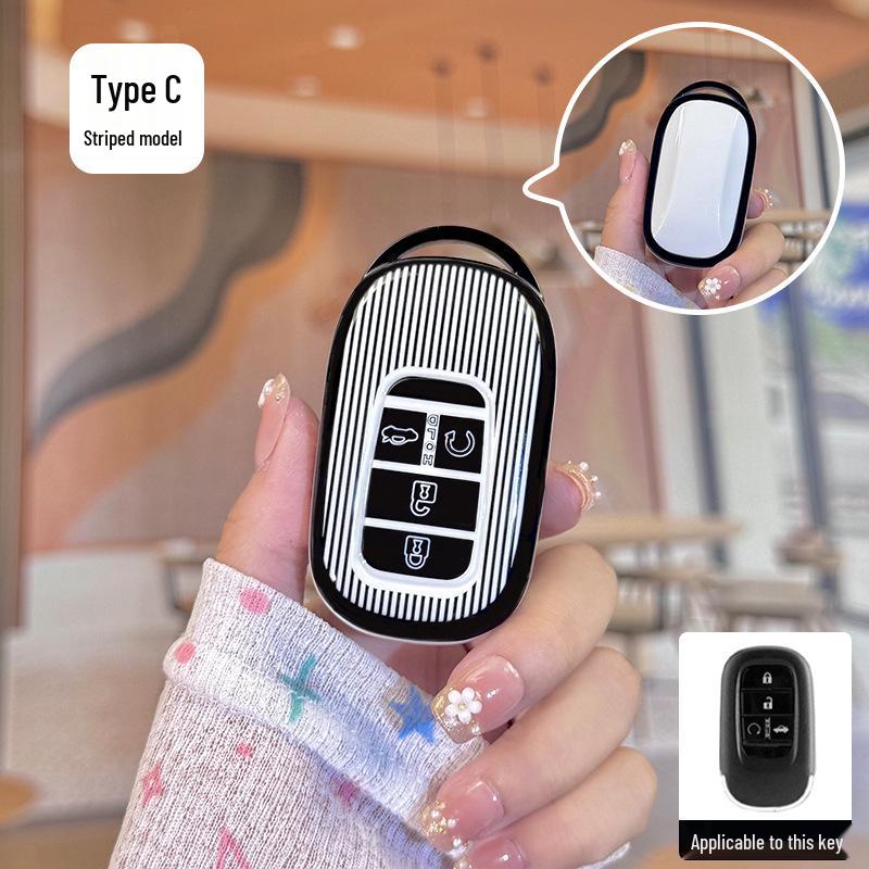 Honda Odyssey Smart Key Shell Protective TPU Cover - Model KR5V2X V41