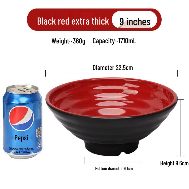 Commercial Melamine Noodle Bowl