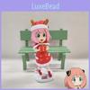 6.2in Spy×family Anya Forger Figure Model Kids Gift Xmas Dress Up Anime Doll