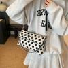 Luxury Designer Women's Handbags  New Fashion Chain Soft Shoulder Crossbody Bags Large Capacity Bow Dot Bags