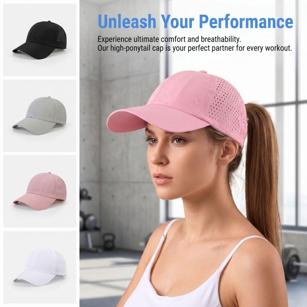 Quick-Drying Women‘s Baseball Caps Lightweight Sport Cap Unisex Peaked Cap Outdoor Sports