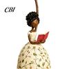 Indoor Porch Hanging Art Dancing Lady Ornament for Home Decor, Elegant Sculpture, Unique Figurine Creative Pendant Outdoor Window Garden Decoration