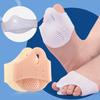 Bunion Corrector: Padded Hallux Valgus Toe Separator with Shock-Absorbing Arch & Massage Forefoot Pad for Day/Night Use