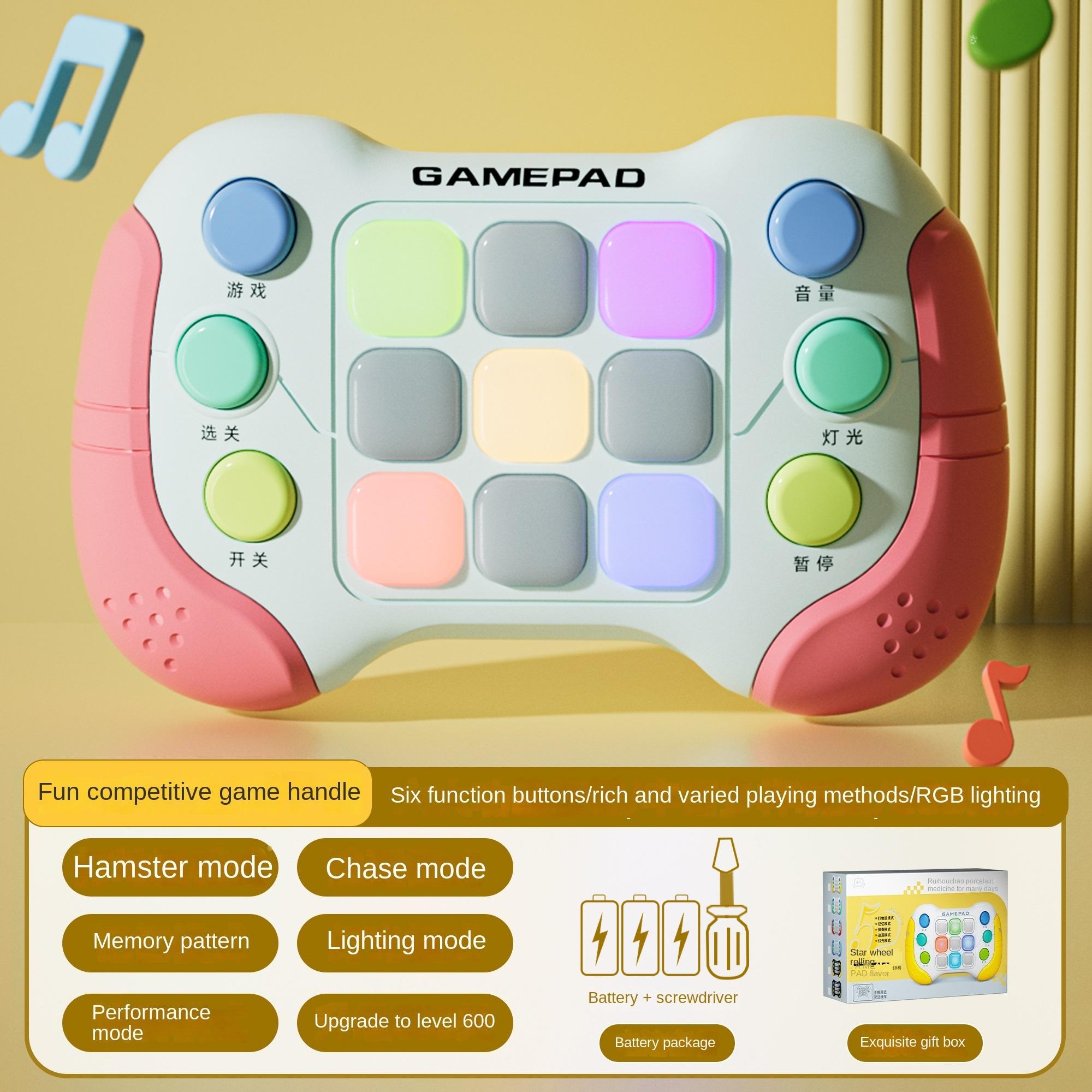 Электронная игра Quick Push, модернизированная игровая консоль Pop Light Quick Push, игрушка-антистресс, сенсорная игровая машина для детей