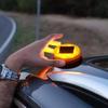 LED Solar Warning Light - Solar Powered Safety Flashing Light with Magnetic Base |