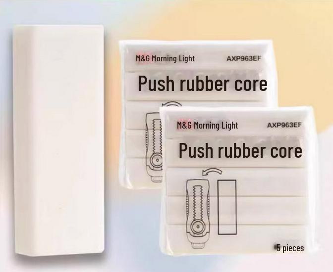Morning Light Retractable Art Eraser - Smudge-Free, Non-Crumb Pencil Eraser