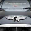 Emblemat na maskę samochodu Hongqi S9/S9T: Dekoracyjna naklejka ze skrzydłami 3D
