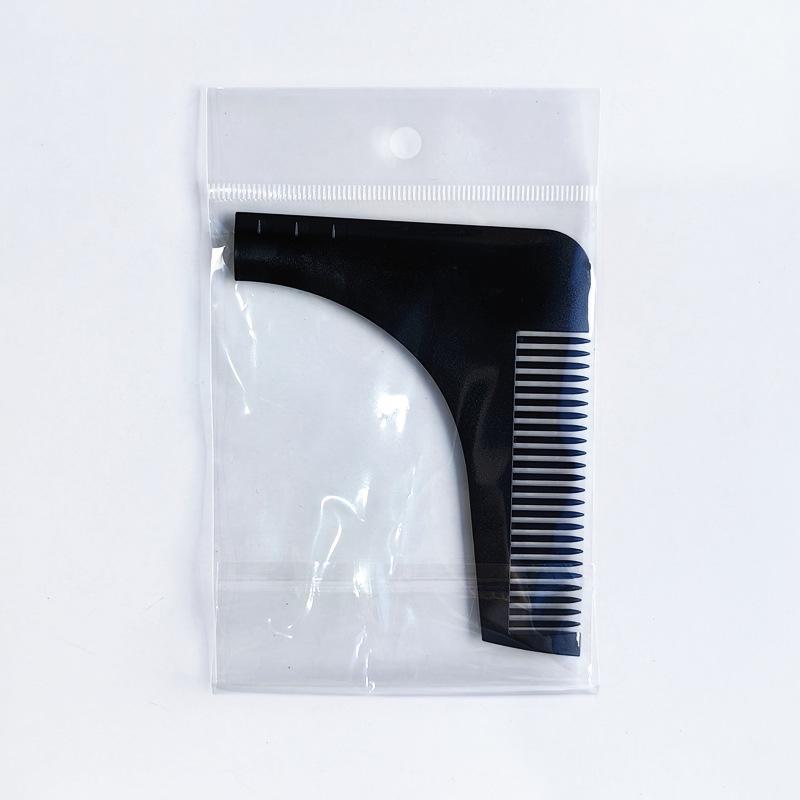 Beard Styling Template Comb - Right Angle Promo Gift