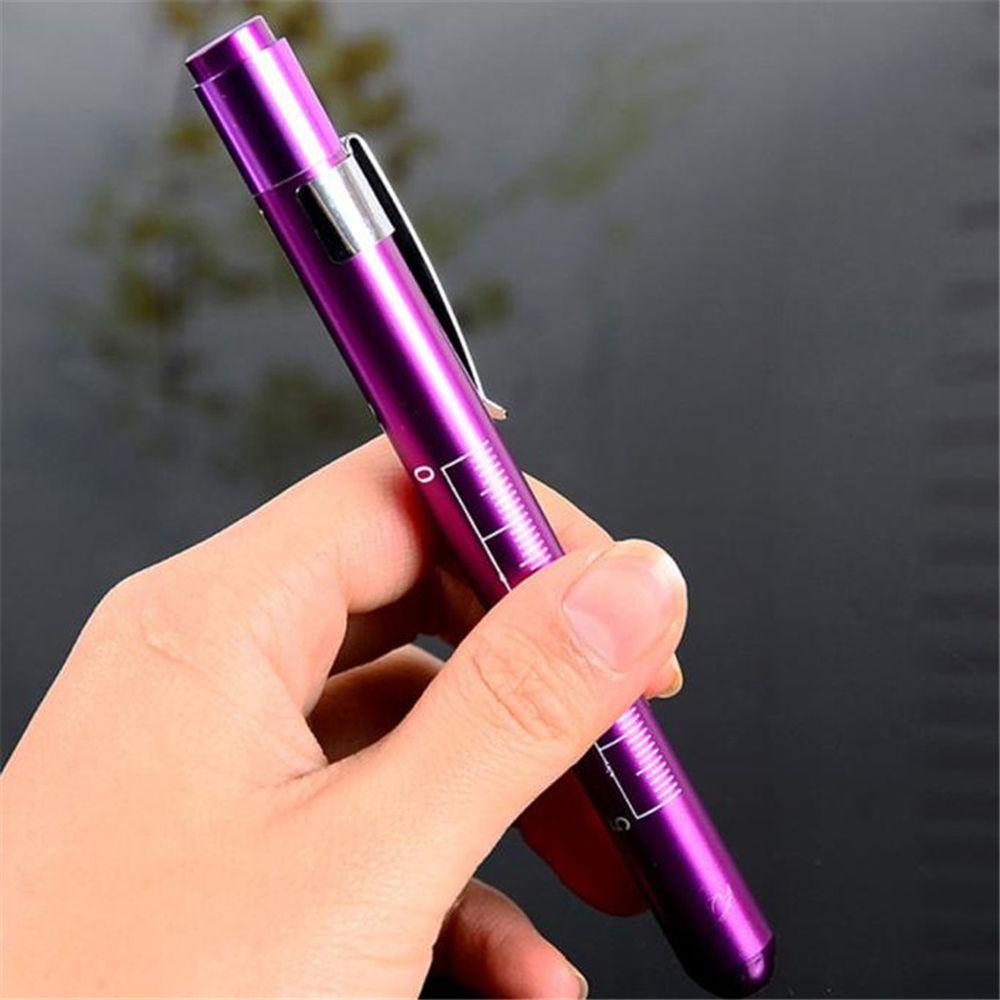 Clip Ophthalmoscope Work Inspection LED Pen Light Doctor Nurse Pen Penlight Torch Flashlight Torch
