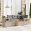 VidaXL Garden Lounge Set with Cushions 6 Pcs, Patio Sofas, Patio Furniture Set, Outdoor Furniture, Mix 3256899
