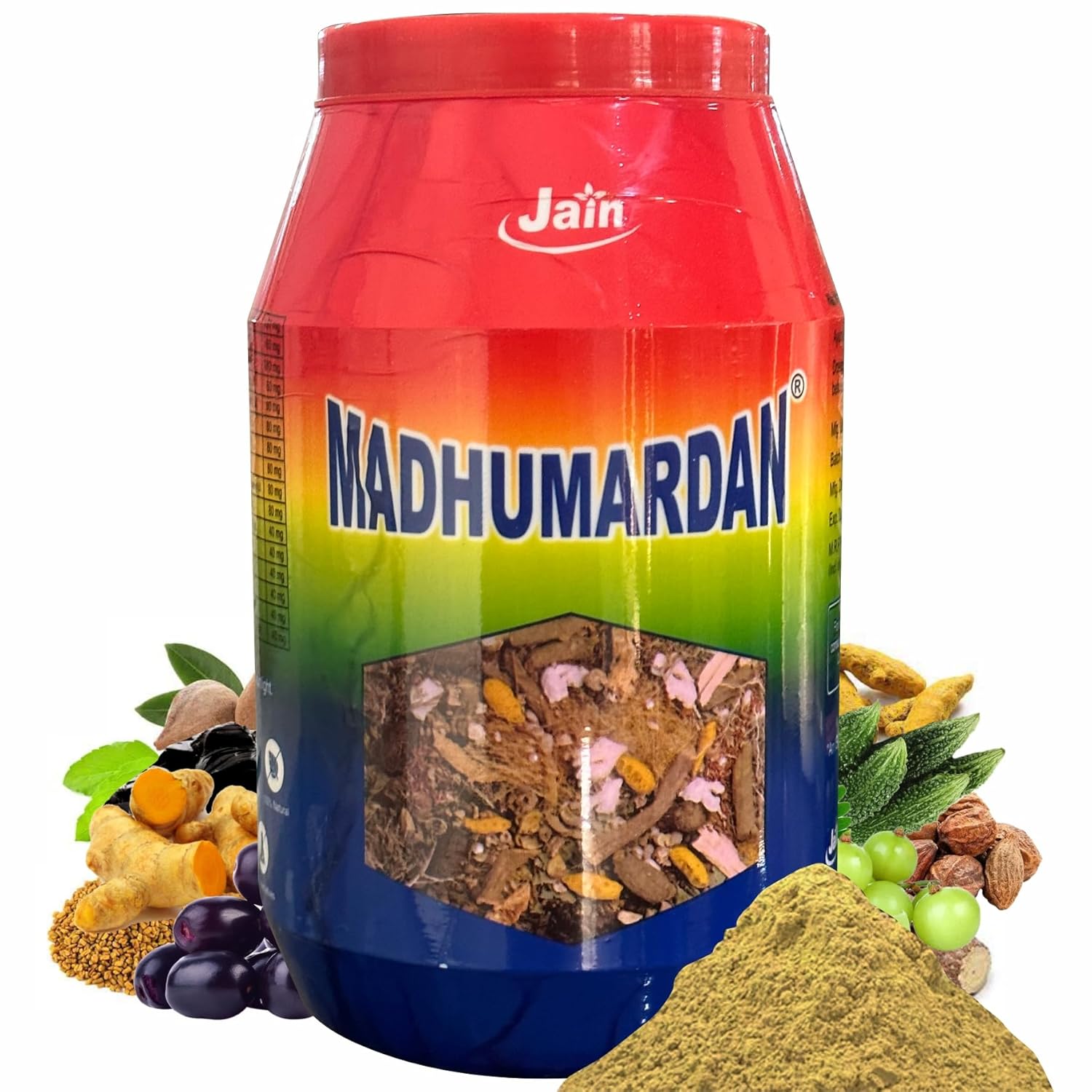 JAIN Madhumardan Powder 300 g Pack of 1 Natural Ayurvedic Herbal Blend for Blood Sugar Support