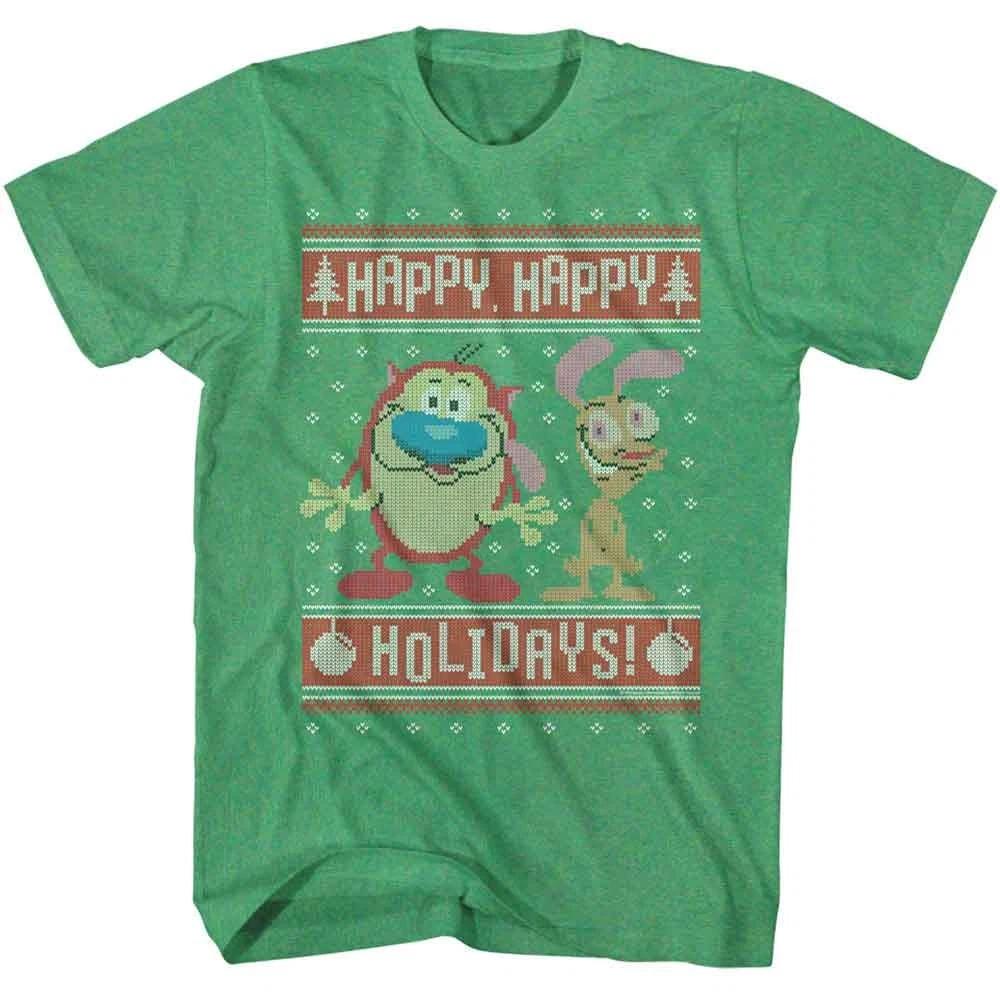 Ren And Stimpy - Happy Happy Holidays - American Classics - Heather Green 110