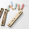 Keychain Strip Leather Tag Leather Template Wooden Punching Die Cutting Mold Teardrop Keychain Holder Leather Mold Craft