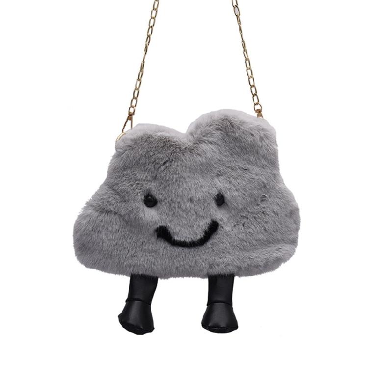 Fashionable Cloud Shaped Handbag Crossbody Bags Must Have Shoulder Bag for Girls