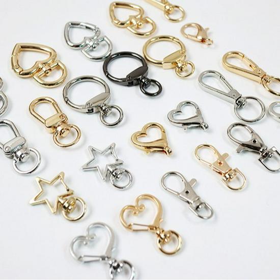 Five-Pointed Star Handbag Accessory: Keychain Pendant with Lobster Clasp