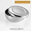 Stainless Steel Food Storage Containers With Airtight Lids And Rust Proof Feature Perfect For Kitchen Storing Spices Snacks