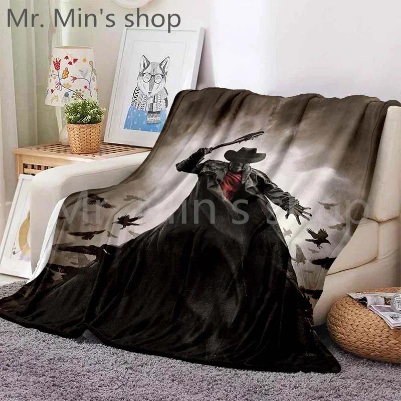 Плед Хэллоуин Jeepers Creepers Фланелевый Мягкий Плед Для Детей Взрослых Кровать Клетчатый Покрывало Домашний Текстиль