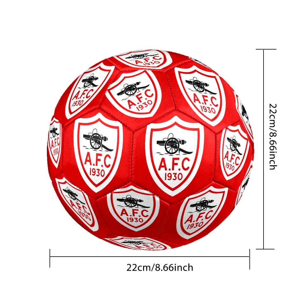 1 pz Pallone da Calcio Design Club di Calcio, Taglia Standard 5 per Allenamento Competizione Sport all'Aperto, Regalo Unico